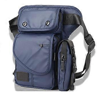 mænd talje pakker ny mode lærred talje taske Fanny pack militær lår taske vandtæt afslappet motorcykel ben taske 4 farver