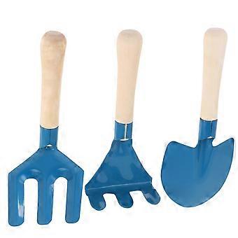 Children's Gardening Tools Mini Rakes Set for Educational Gardening 3Pcs