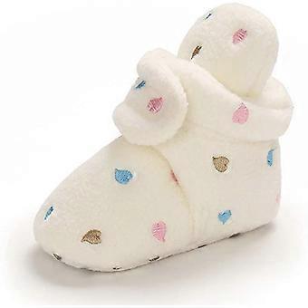 Chłopiec dziewczynka miękkie i ciepłe buty zimowe maluch maluch zimowe buty do raczkowania (12 cm)