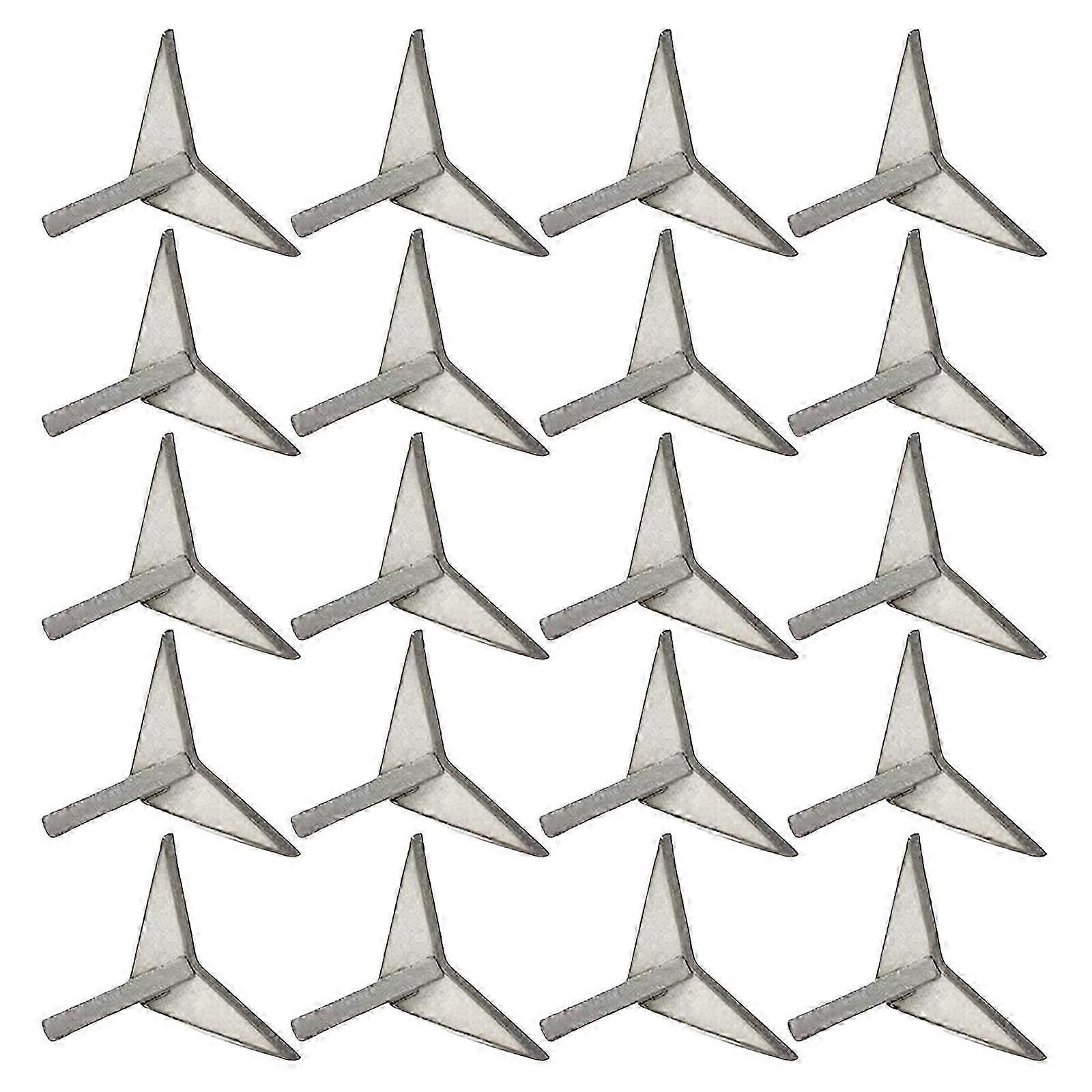 20 st. bildäcksspik, bärbara triangulära spik, markspikar, bildäcksspik, däckspikar - bra