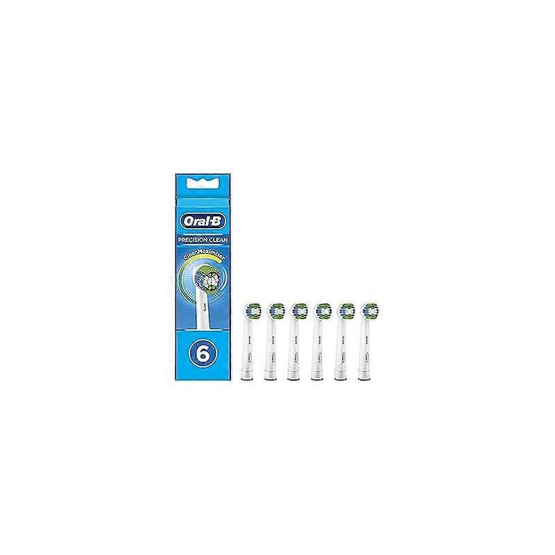 Oral-b Precision Clean Replacement Heads With Cleanmaximiser Technology, 6-piece Pack
