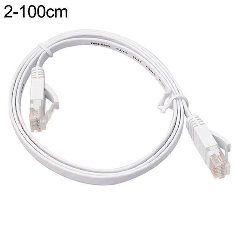 0.5-15m CAT6 Speed Gigabit Ethernet Network LAN Cable Flat UTP Patch Router Cable