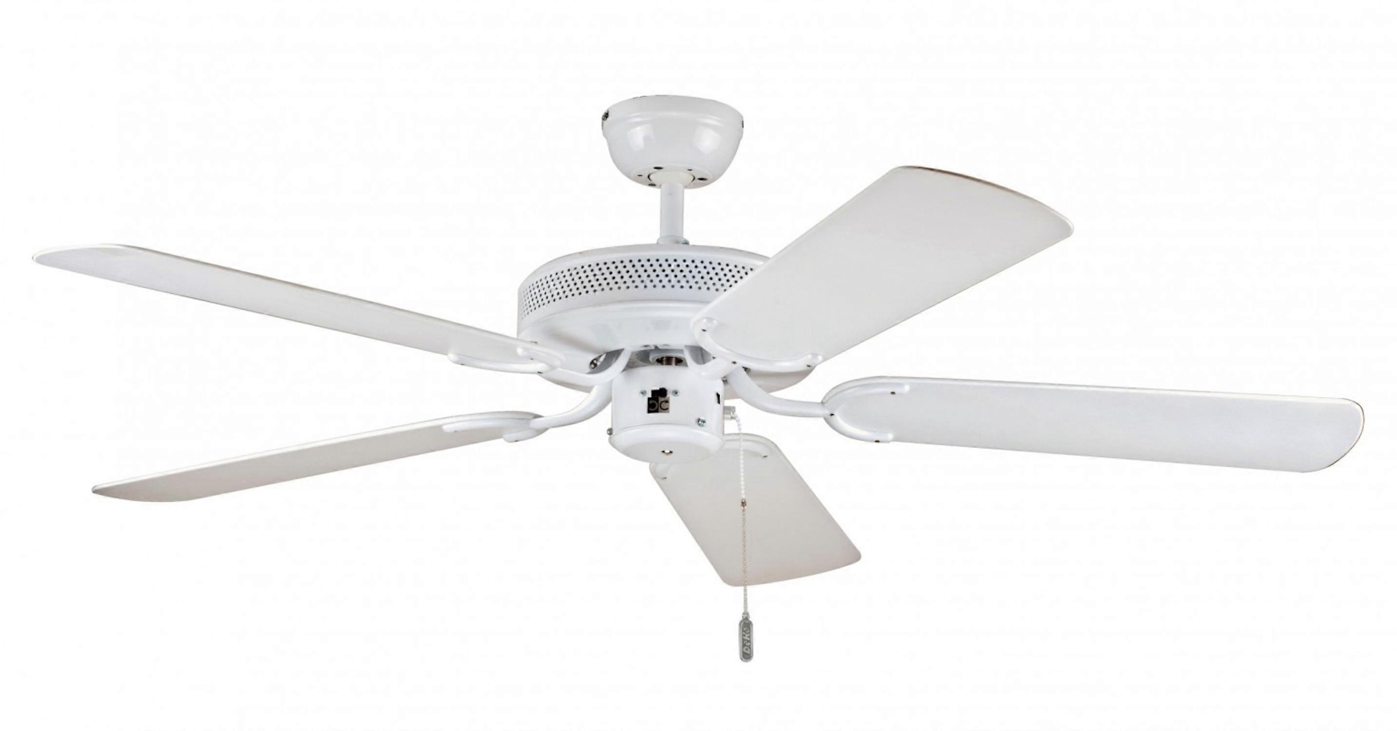 Ceiling fan White Eagle with pull cord 132cm / 52"