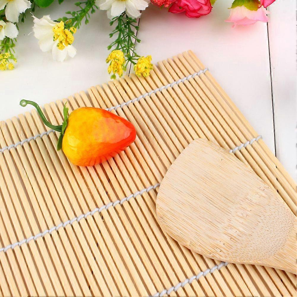 DIY Sushi Rolling Maker Roller Bambu Material Mat Maker Och Ett Rispaddel Set