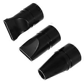 3pcs Hair Dryer Replacement Nozzles Set with Flat round Diffuser Tips for Quick Styling Compatible with Dual Motor Hair Blowers for Salon and Home Use