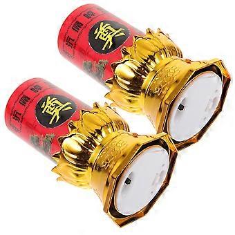 2 pz Candela Elettrica Luce LED Candele Lampade Candela Funebre Luce Candele Cinesi Lampade