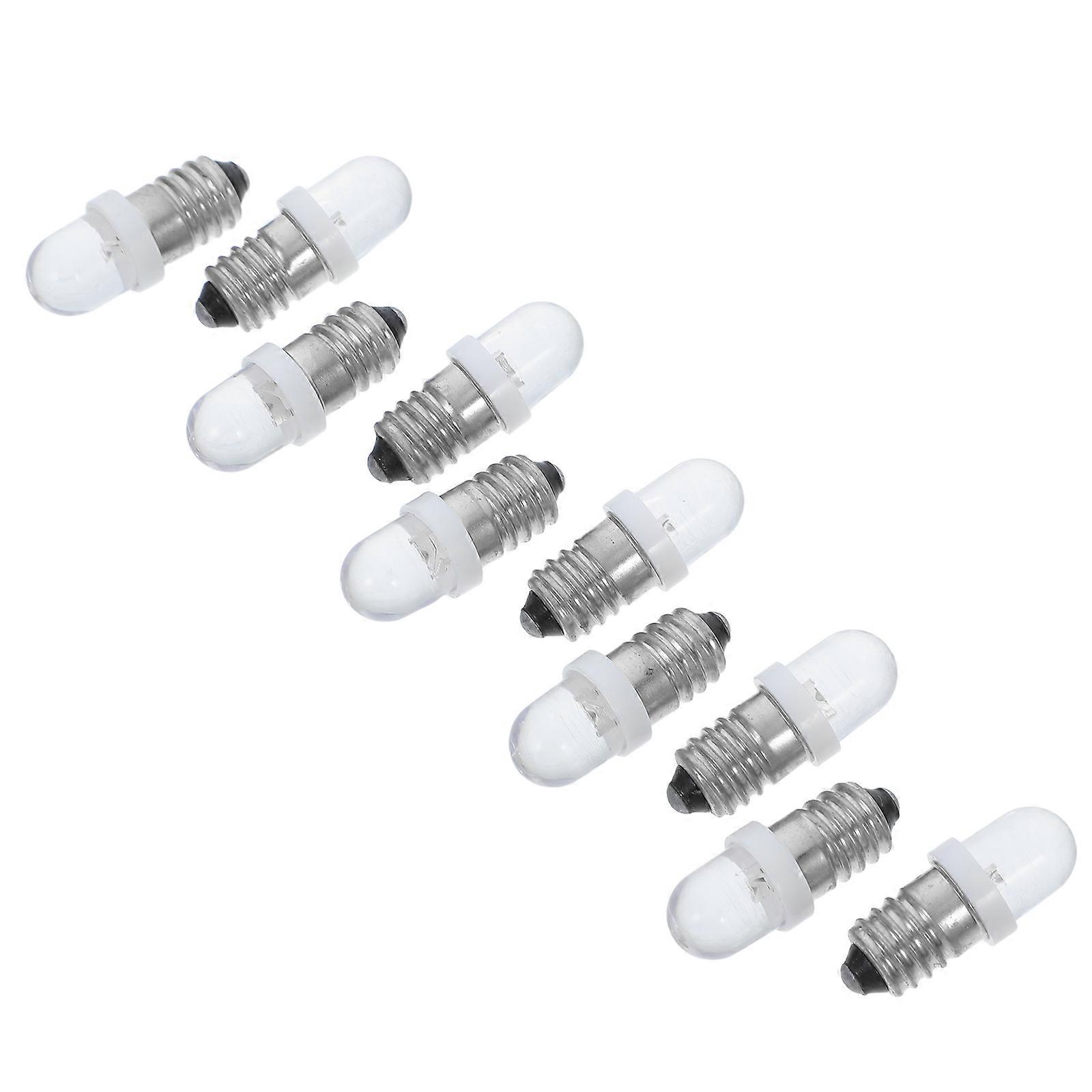 Xiaodengpao Mini Screw LED Light Bulbs for Electrical Experiments 10Pcs