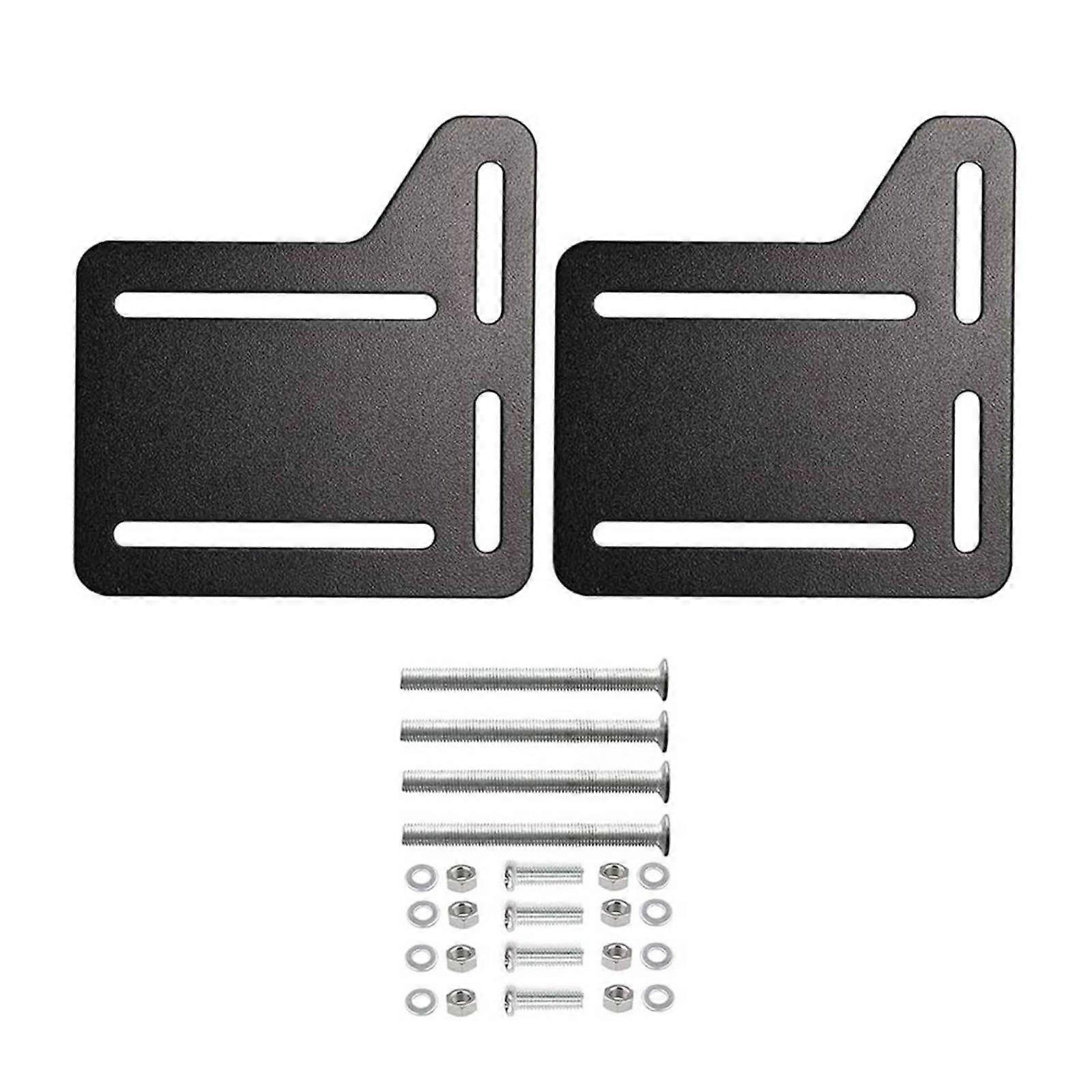 2 Pieces Bed Frame Adapter Bracket Offset Mounting Headboard Adapter Bracket
