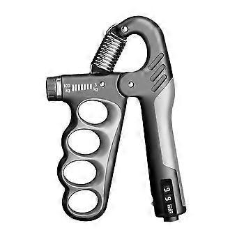 5-100KG Adjustable Forearm Trainer Hand Grip Strengthener, PP Material Finger Exerciser, Compatible with Home Gym & Fitness Workout