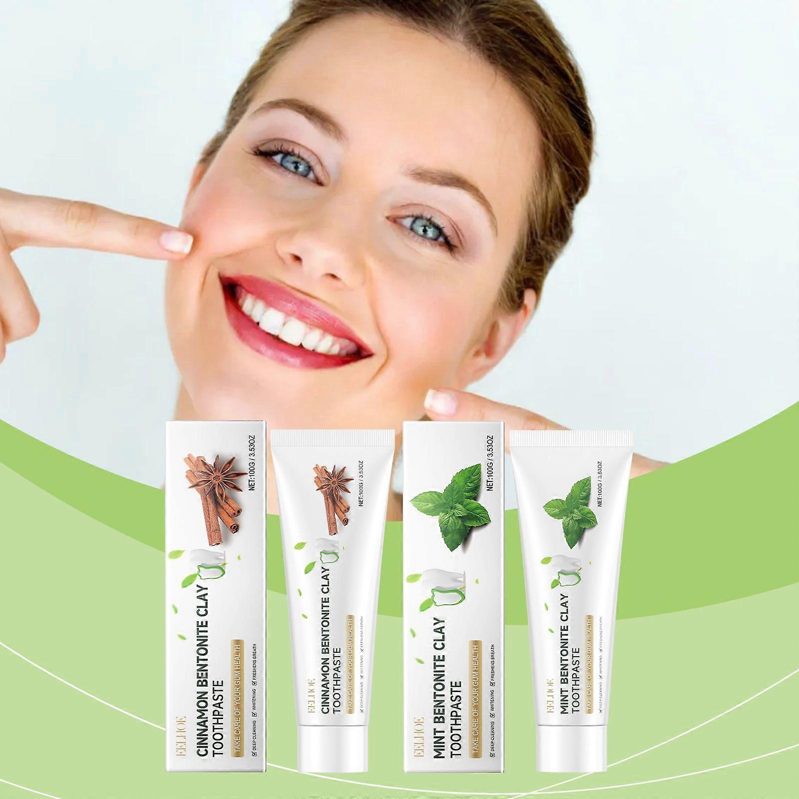 EELHOE Mint Volcanic Ash & Bentonite Whitening Toothpaste