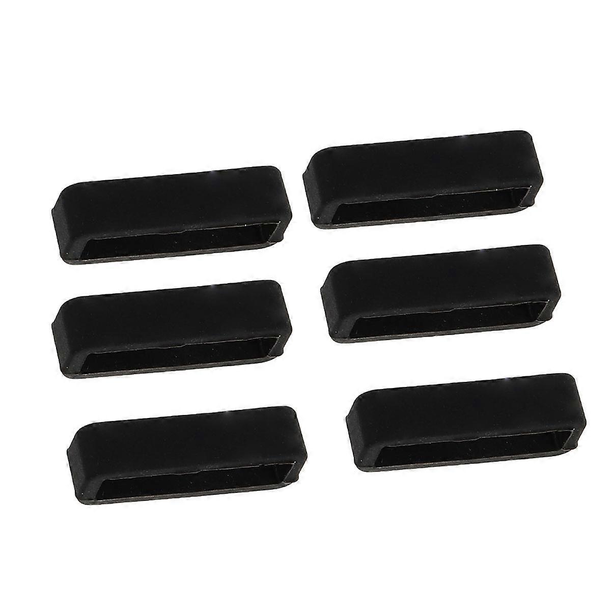 Keeper Loop Watch Strap Loop Fastener Rings for 12Pcs