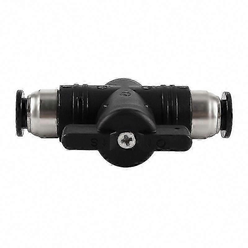 4mm Pneumatic Quick Connector Push Fitting compatible with Polyethylene Nylon PU Pipe