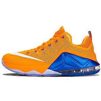 Nike Lebron 12 Low Bright Citrus James 12 Antideslizante Ligero Caña Baja 724557-838