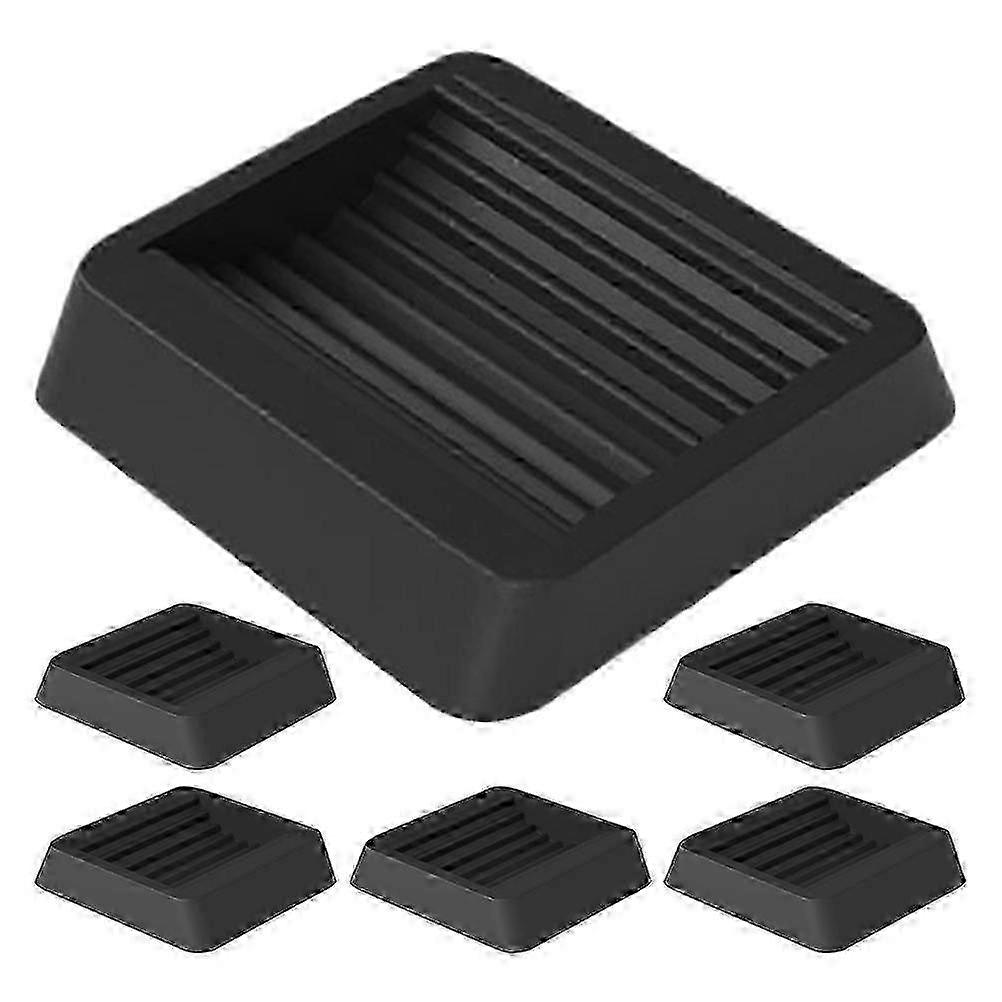 TPU Wheel Stoppers 6 Pack Secure Non Slip