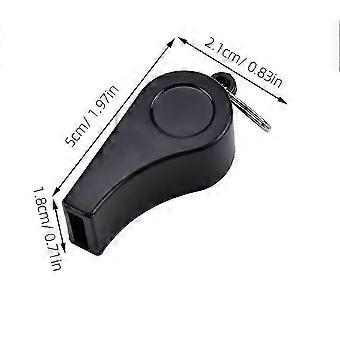 4 Pcs Sports Whistle with Lanyard, Official Referee Whistles for Sports Safety, Training and Coaching jdd