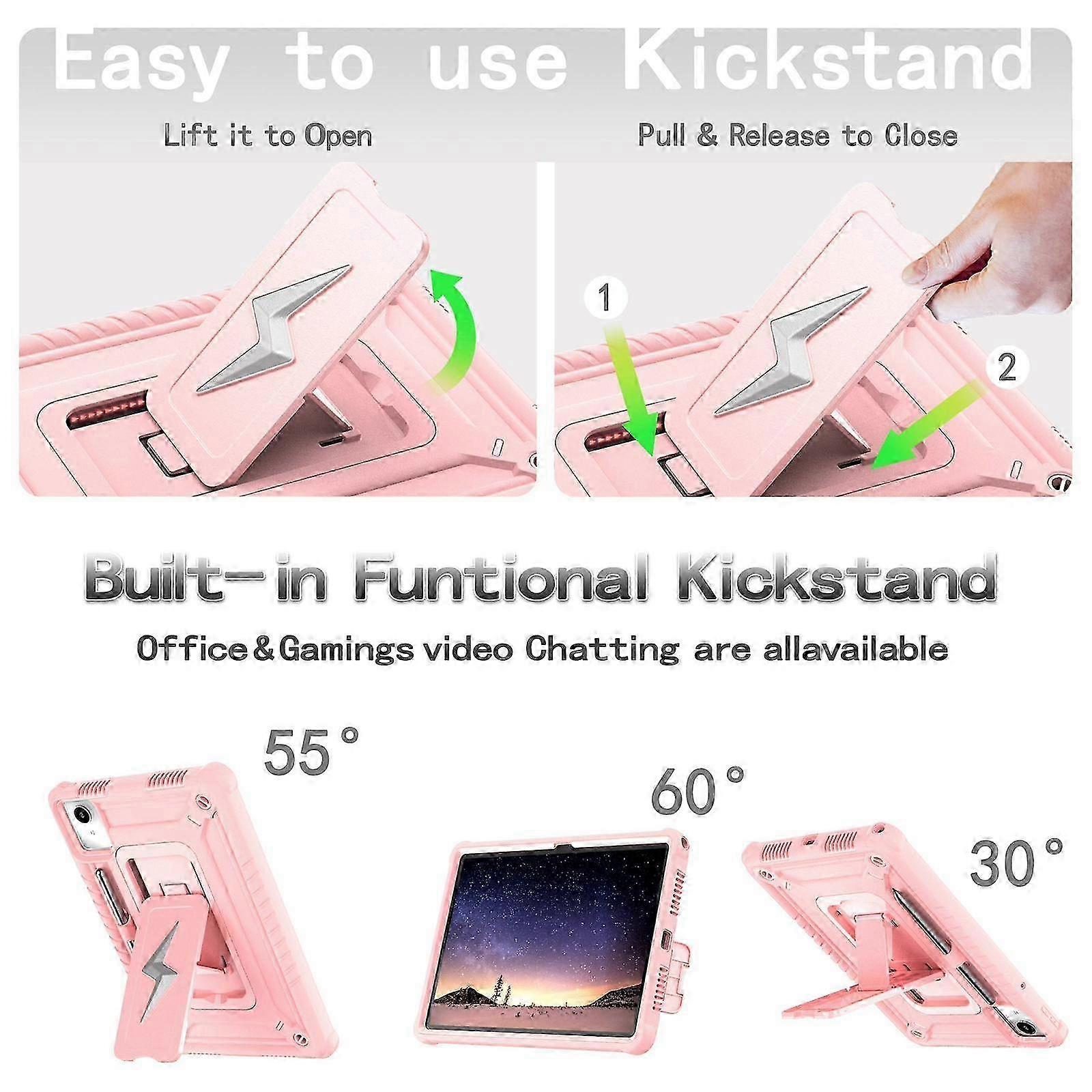 Silicone PC Hybrid Rotating Case