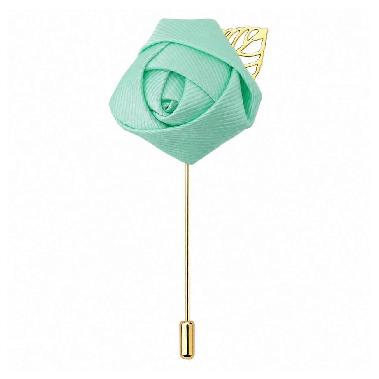 Mint Green Plain Twill Lapel Pin