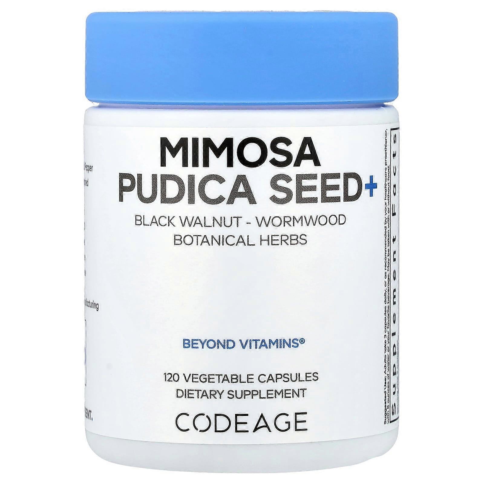 Codeage, Mimosa Pudica Seed+, 120 Capsules