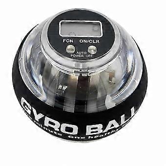 Digital Counter Tracks Grip Strength & Wrist Power - Self-Starting Gyro Ball Grip Strength Trainer with Auto LED Lights