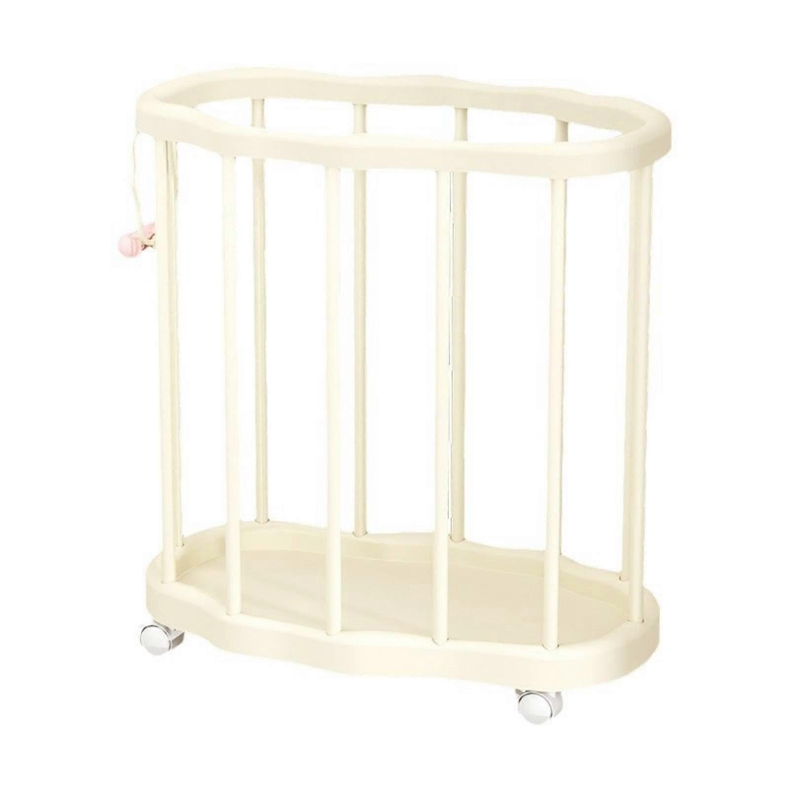Exercise Mat Storage Rack with Wheels Easy to Move Rolling Laundry Hamper Space