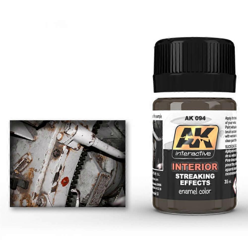 INTERIOR GRIME AK Interactive Weathering Product Enamel Type Product for Models