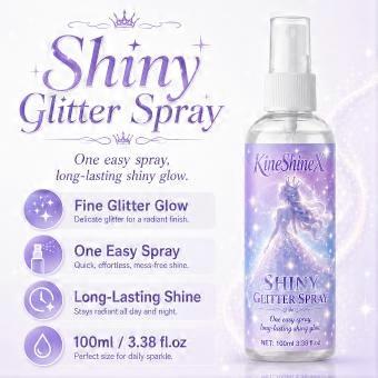 100ml Glitter Mist Fine Body Highlight Spray