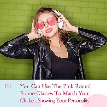 Vintage 70s Pink Real Leather Eyewear 70s Pink Glasses - Etsy