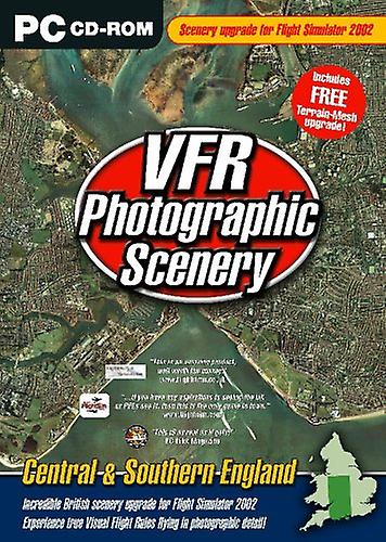 VFR 2 Photographic Scenery - Central and Southern England (add on for Flight Sim 2002) - PC CD - New & Sealed