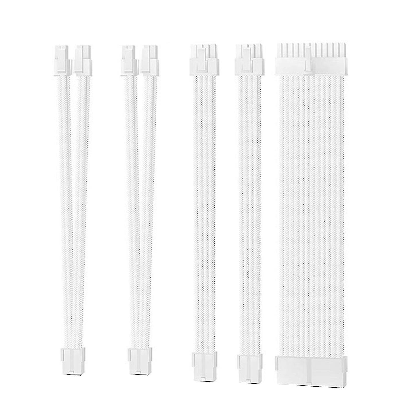 Cables de extensión de alimentación PCIE Cpu Psu 24pin / Cpu Eps 8pin 4+4pin / GPU 8pin