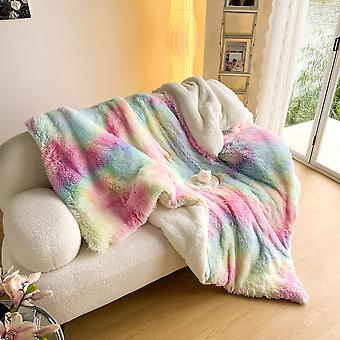 1pc Super Cute Plush Blanket, Super Warm, High Quality, Super Soft - Main Image