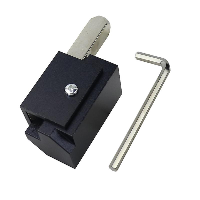 DIY High Precision Quick Cut Right angle Chisel Square Hinge Recesses Mortise Woodworking Tool(Black)