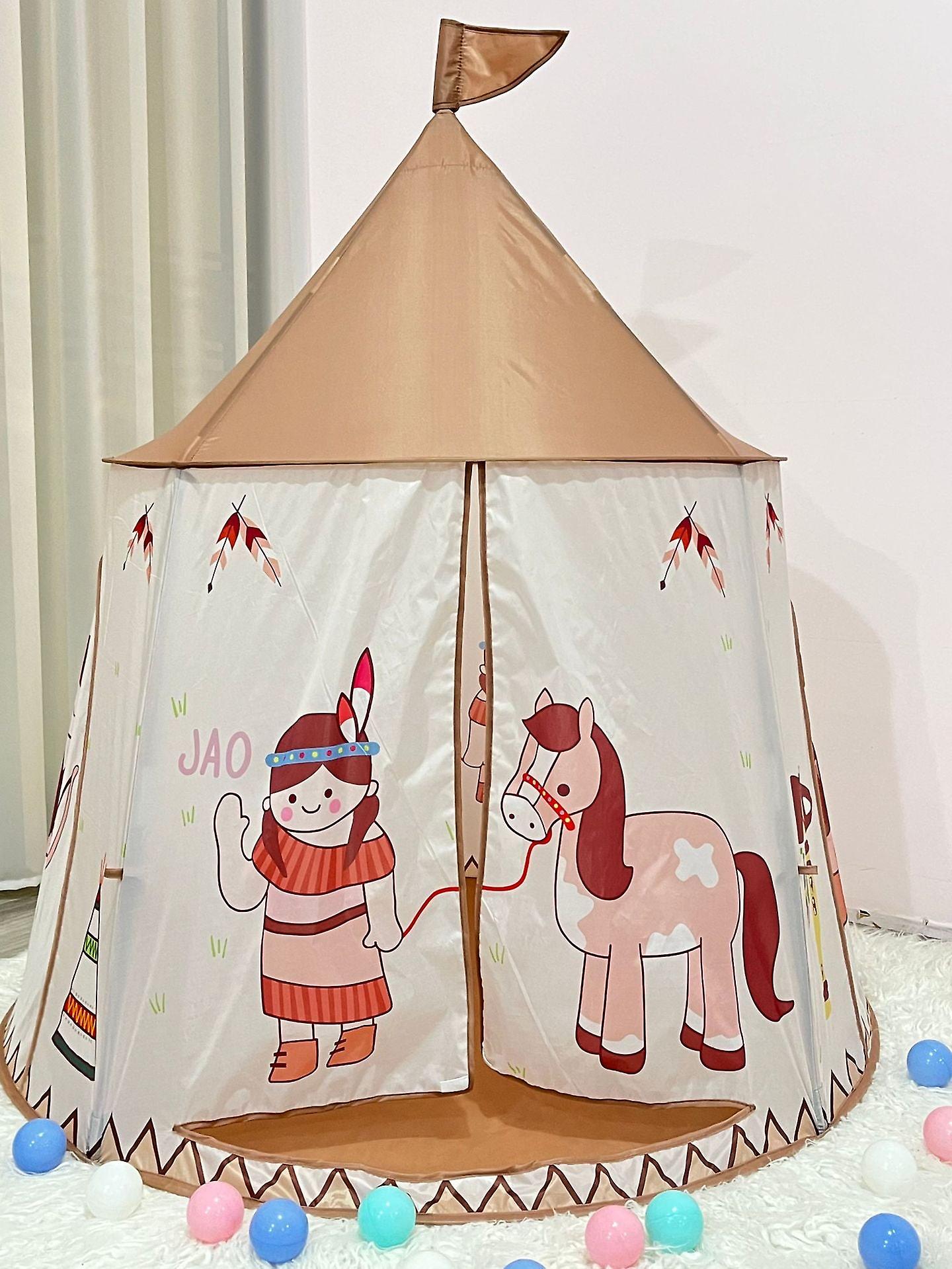 خيمة الأطفال لعبة البيت داخلي الهندي الأميرة المهر قلعة لعبة الأطفال 'بلاي هاوس لعبة البيت