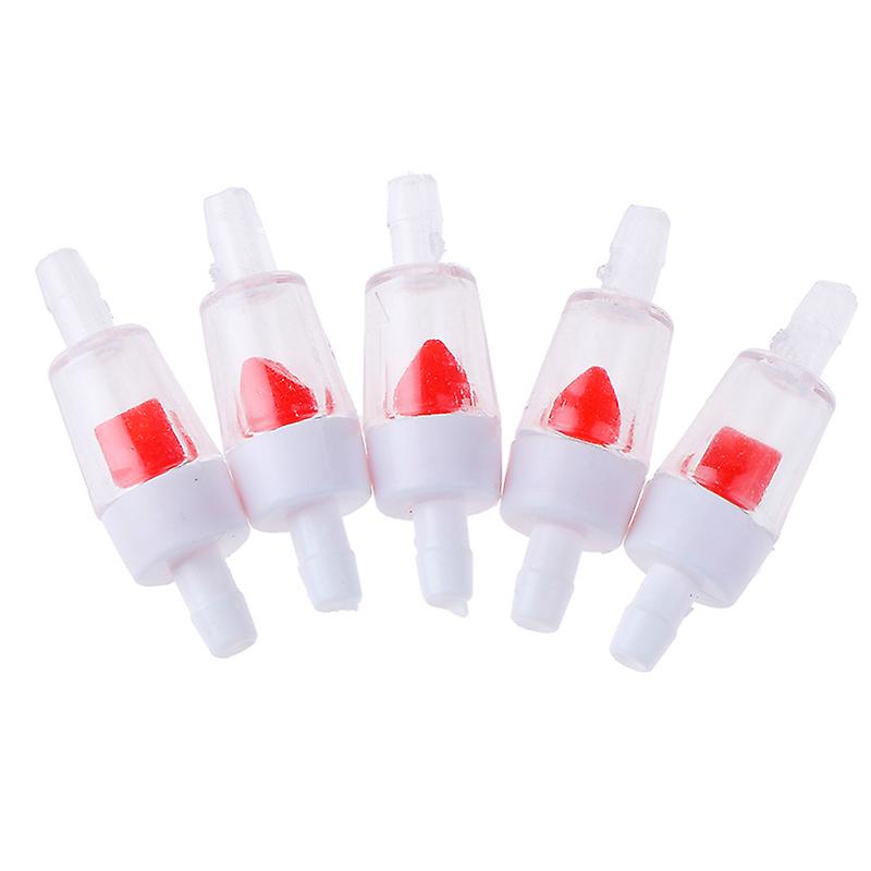5pcs Aquarium Non-return Check Valves Fish Tank Air Pump Co2 Diffuser Water