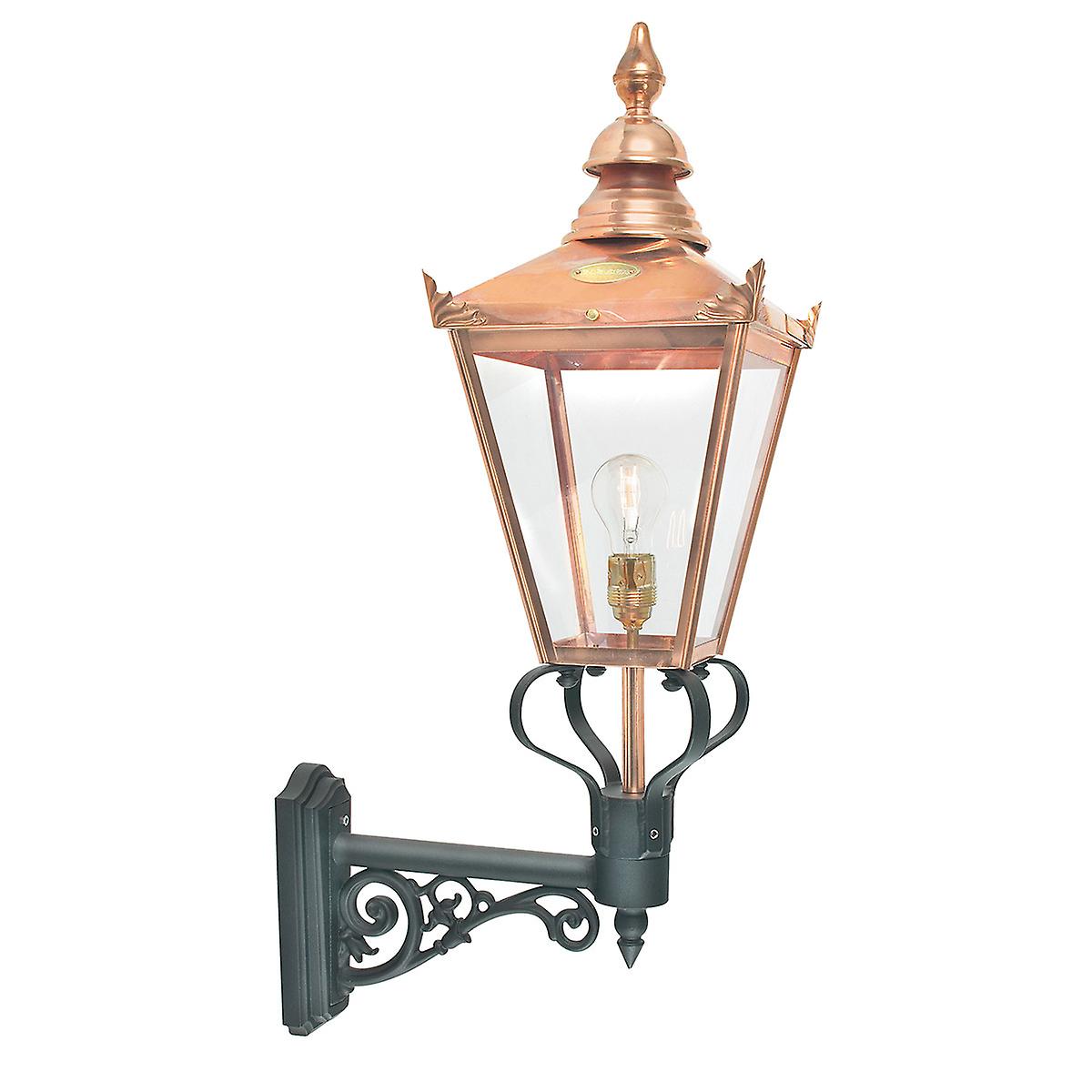 Chelsea 1 Light Outdoor Wall Lantern Light Copper IP44, E27