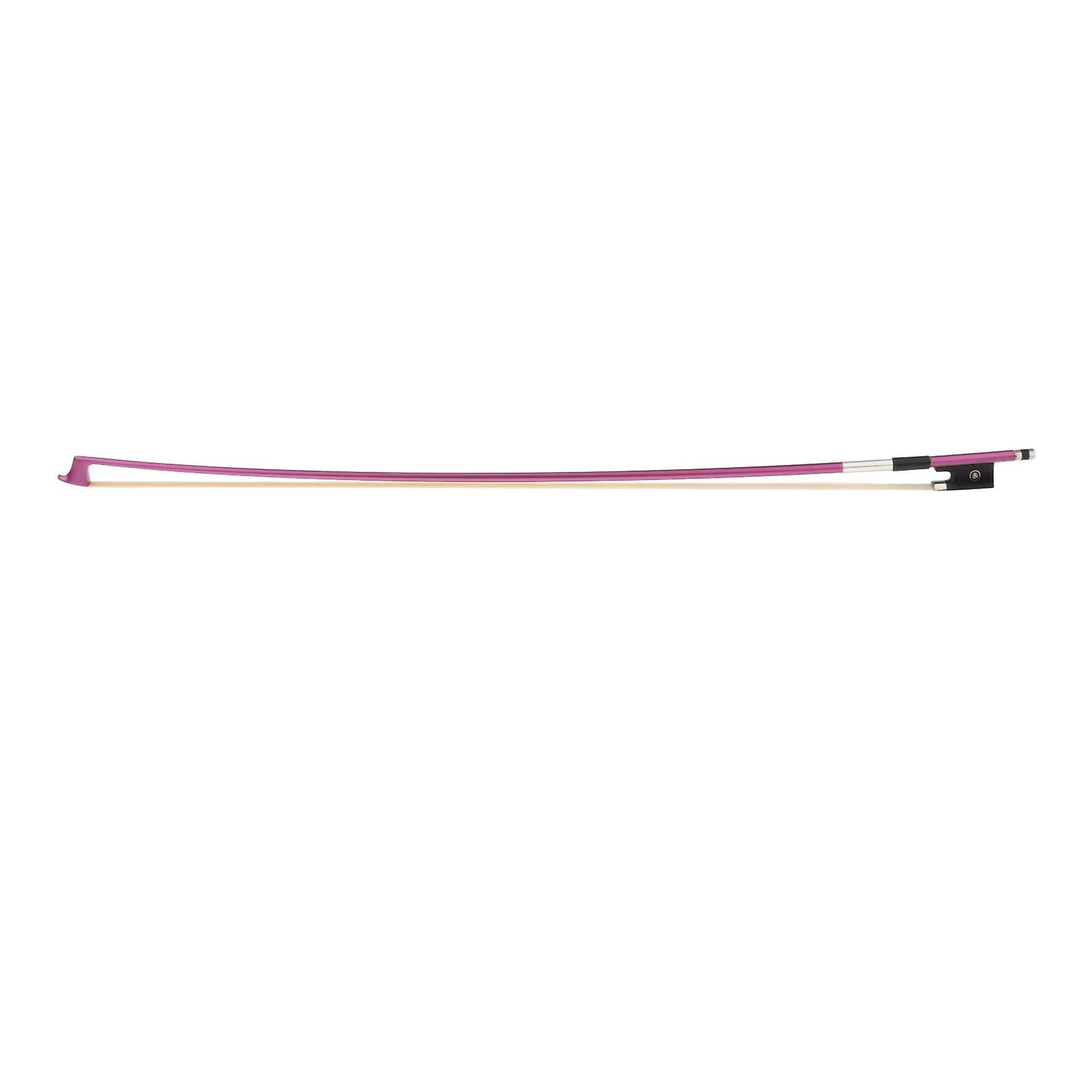 Well Balance 4/4 Violin Bow Multicolor Bow Horse Hair 74cm για Ενήλικες Δώρα ροζ