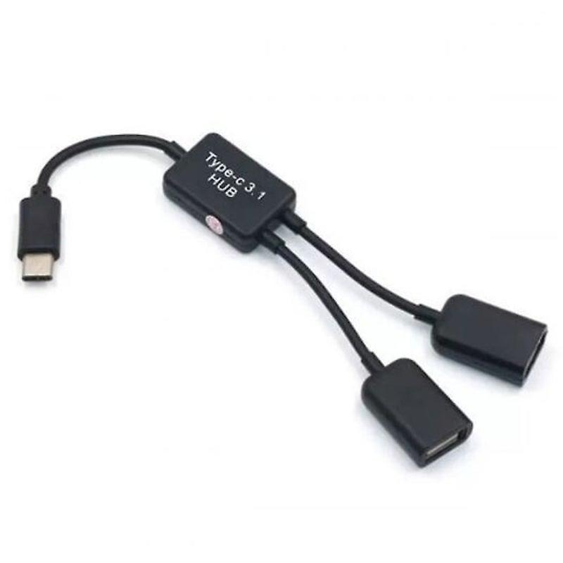 Type C To Usb Female Port Adapter Cable Black Cables & Adapters