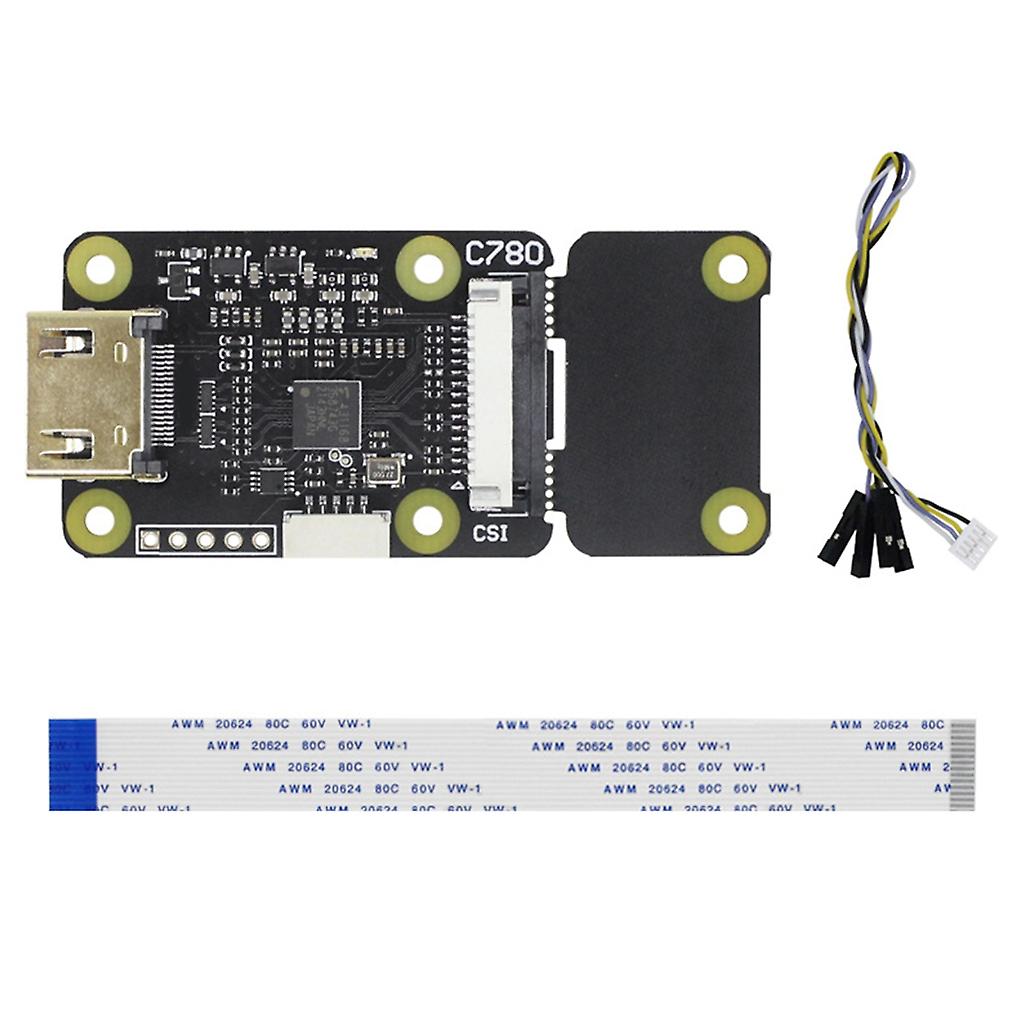 HDMI-Compatible to CSI-2 Adapter for Raspberry Pi Series Support 1080p60fps