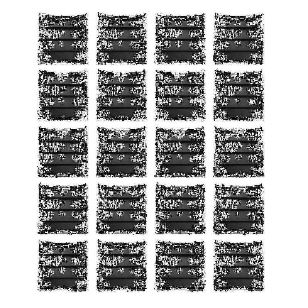 20pcs Battery Holder Box Case Negro para 4x 13.7v