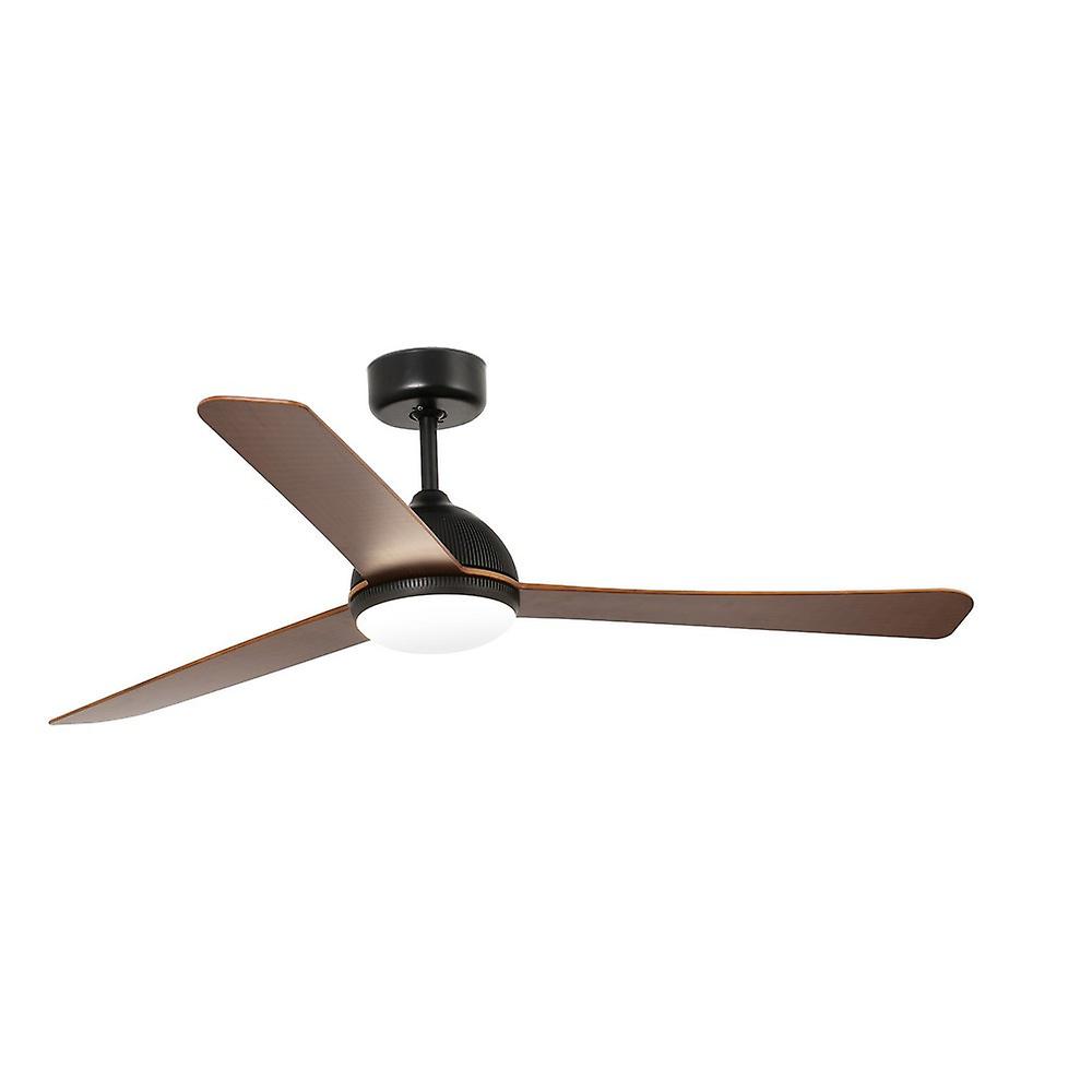 Faro GRID LED Dark Ceiling Fan with DC Motor, 3000K