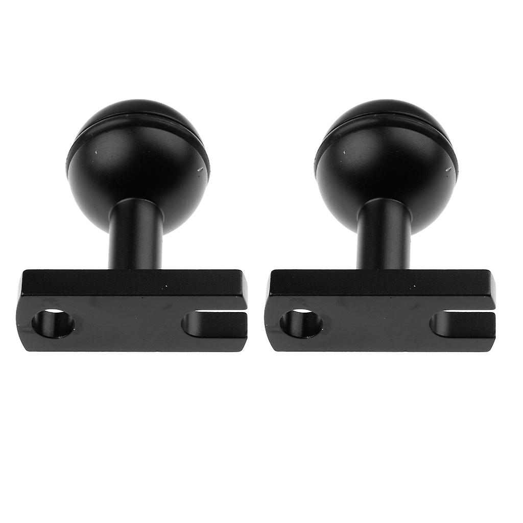 2Pcs Ball Base Adapter For Tray Handle System Underwater Diving Photography