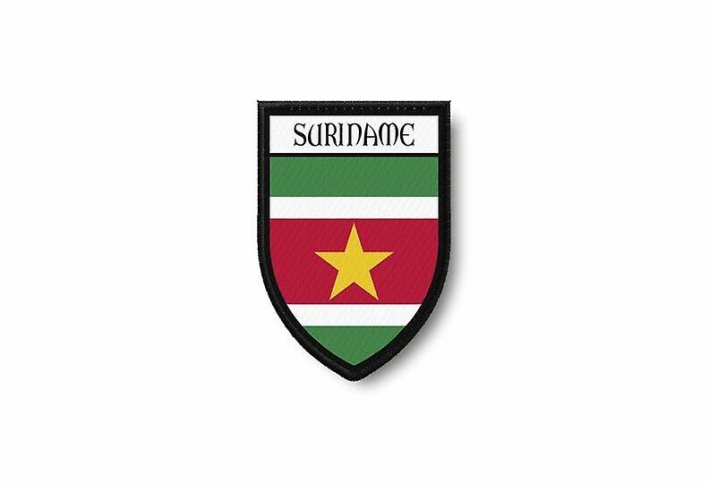 Patch Ecusson Termocollant Edge Brode Flag Prints Suriname