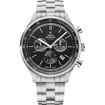 Wristwatch round with metal bracelet Men's Watch Analog Quartz with Stainless Steel Bracelet SM34081.01