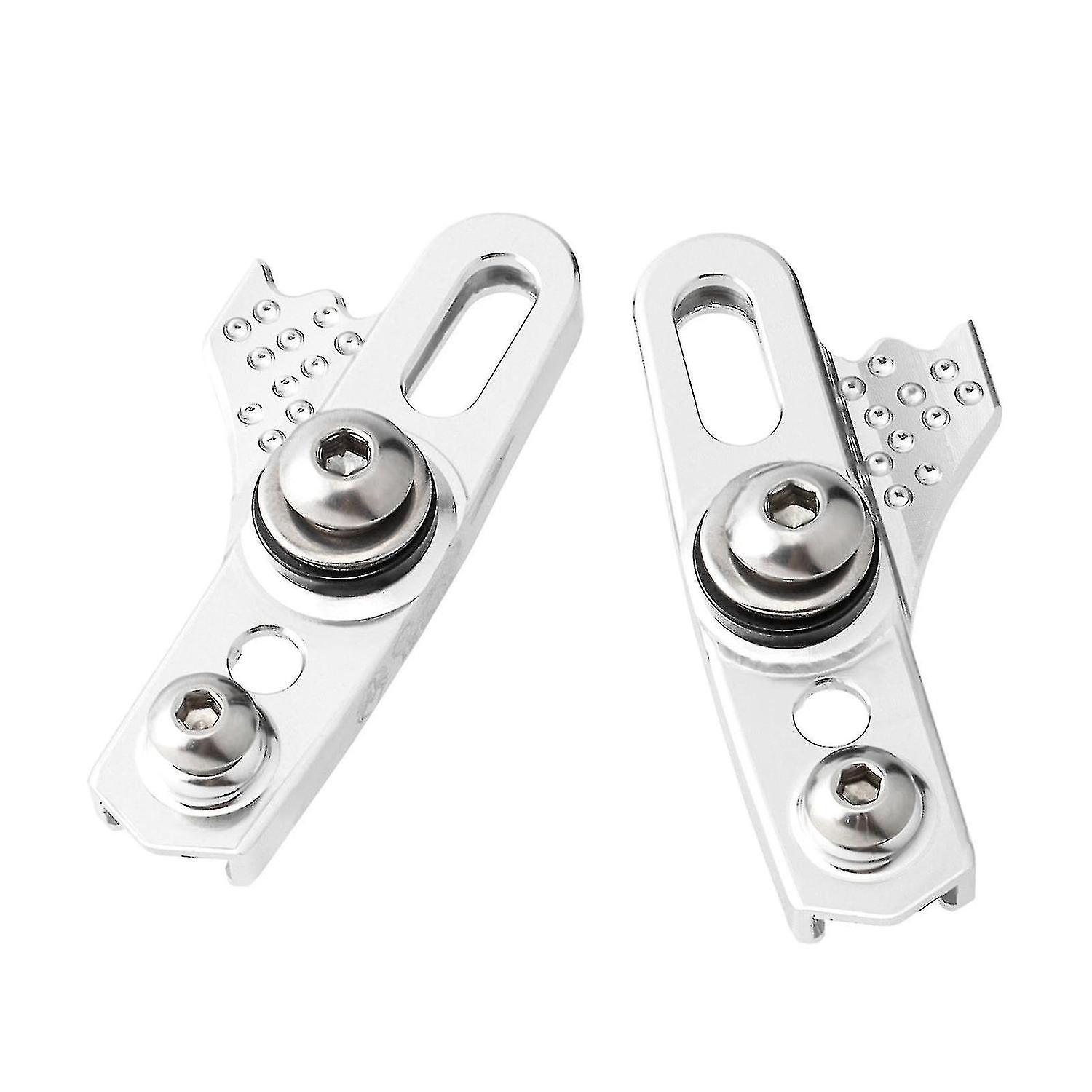 Compatible Withcompatible Withmuqzi Bike Caliper Brake Pads Mtb Brake Blocks Holder Parts Silver
