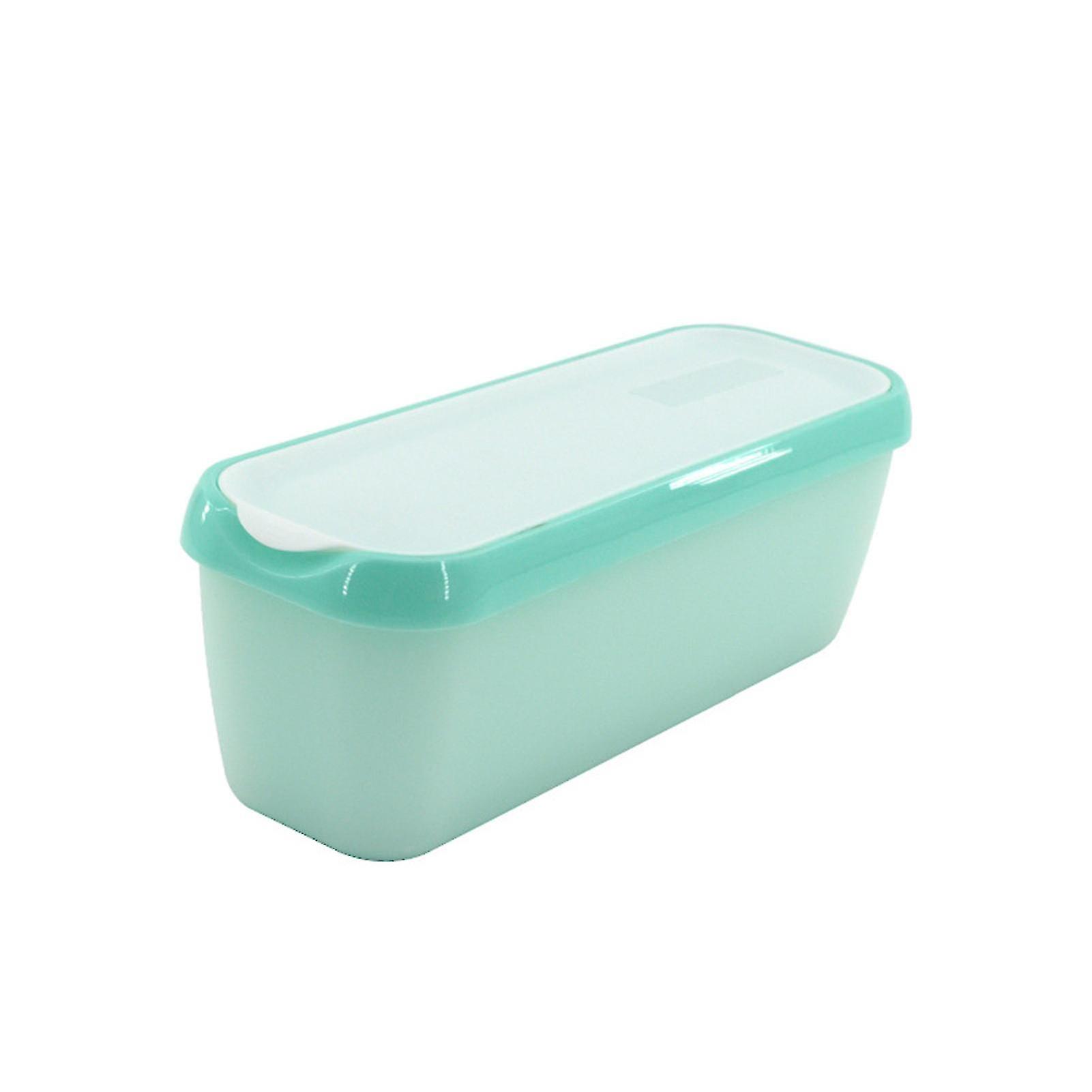 Frosted Texture Ice Cream Container Non-slip Base Compact Ice Cream Container For Keeping Homemade Ice Cream Fresh