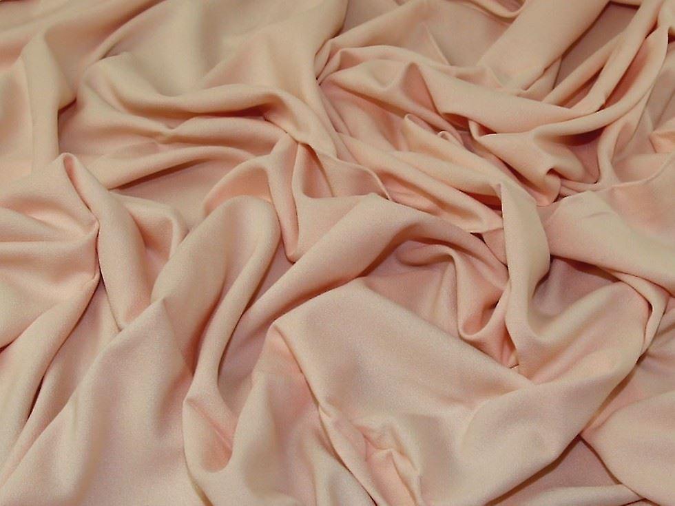 John Kaldor Rapture Viscose Crepe Fabric Blush - per metre
