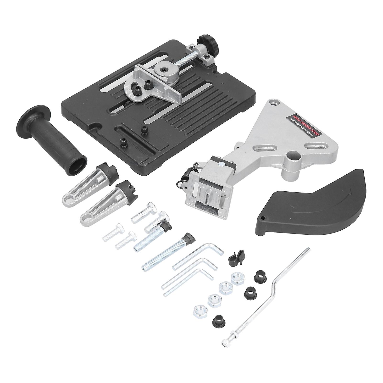 Angle Grinder Stand Aluminum Iron Extended Handle Practical Sliding Cutting Machine Bracket