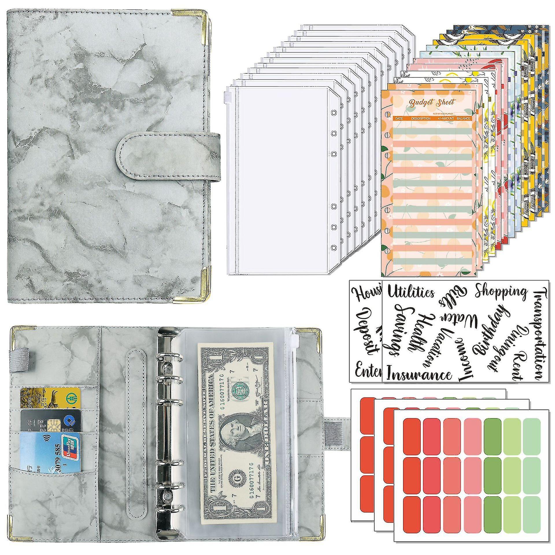 A6 Flipbook Bütçe Kitap Mermer Defter Kitap Deri