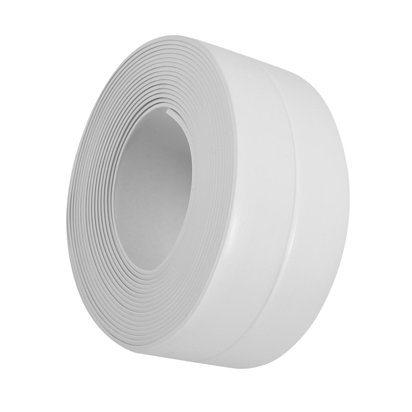 Selbstklebende Bad- & Wandabdichtungsleiste #2 Weiß 38mm x 3,2m