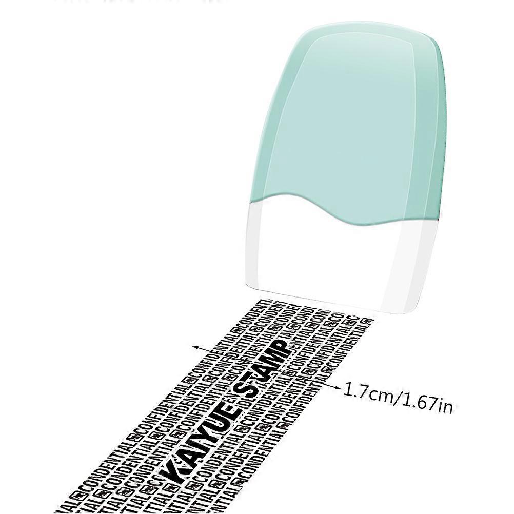 Identity Protection Roller Stamps Roller Identity Theft Prevention Security Stamp Confidential and Address Blocker