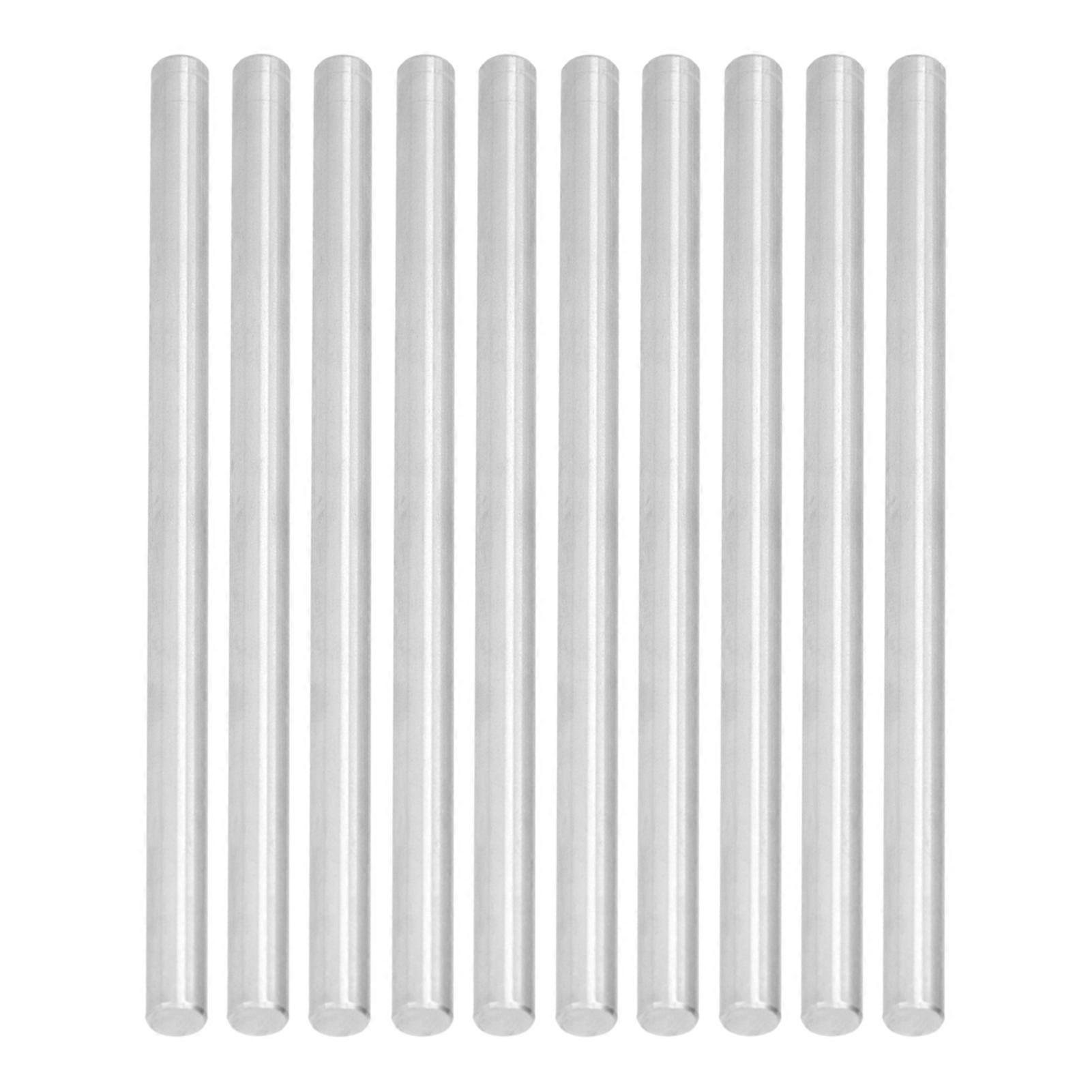10Pcs Stainless Steel Rod Round Straight Shaft Bar 8mm Accessory Set Kit for Robot Toy DIY4100-0008-0025
